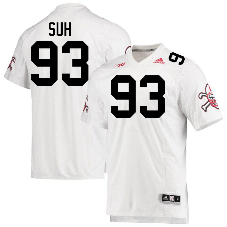 Ndamukong Suh Nebraska Jersey,Nebraska Cornhuskers Football Uniforms,Jersey-Blackshirt Away